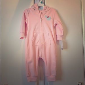 Carters fleece jumpsuit